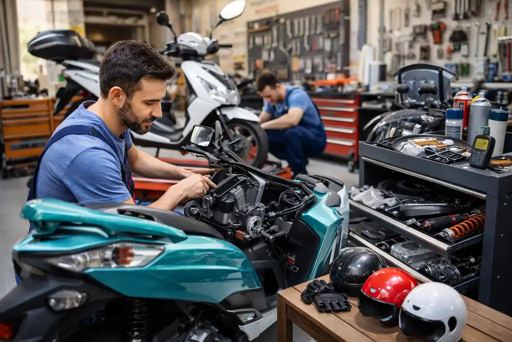 Electric scooter repair in Prague and Plzeň